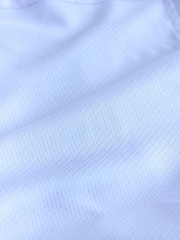 Blue Regular Fit Cotton Rich Textured Easy Care Smart Shirt - Image 8 of 8