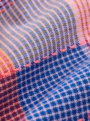 Bright Pink Multi Check Pullon Barrel Trousers (3mths-7yrs) - Image 7 of 7