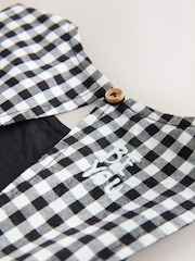 кара/ак Gingham - Sleeveless Playsuit (3mths-7yrs) - 5ичинен 5 сүрөт