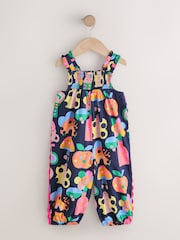 Rainbow Apple Print Ric Rac Strappy Jumpsuit (3mths-7yrs) - Image 6 of 8