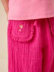 Bright Pink Pull On Trousers (3mths-7yrs) - Image 3 of 4