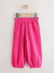 Bright Pink Pull On Trousers (3mths-7yrs) - Image 6 of 9
