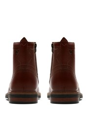 Clarks Brown Newford Lace BT Boots - Image 5 of 6