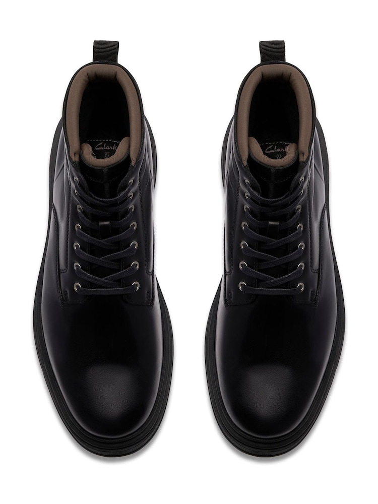 Clarks Black Badbury Hi Waterproof Boots - Image 6 of 6