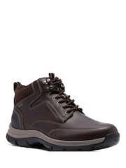Clarks Brown Spypath Hi Gore Tex Boots - Image 3 of 6