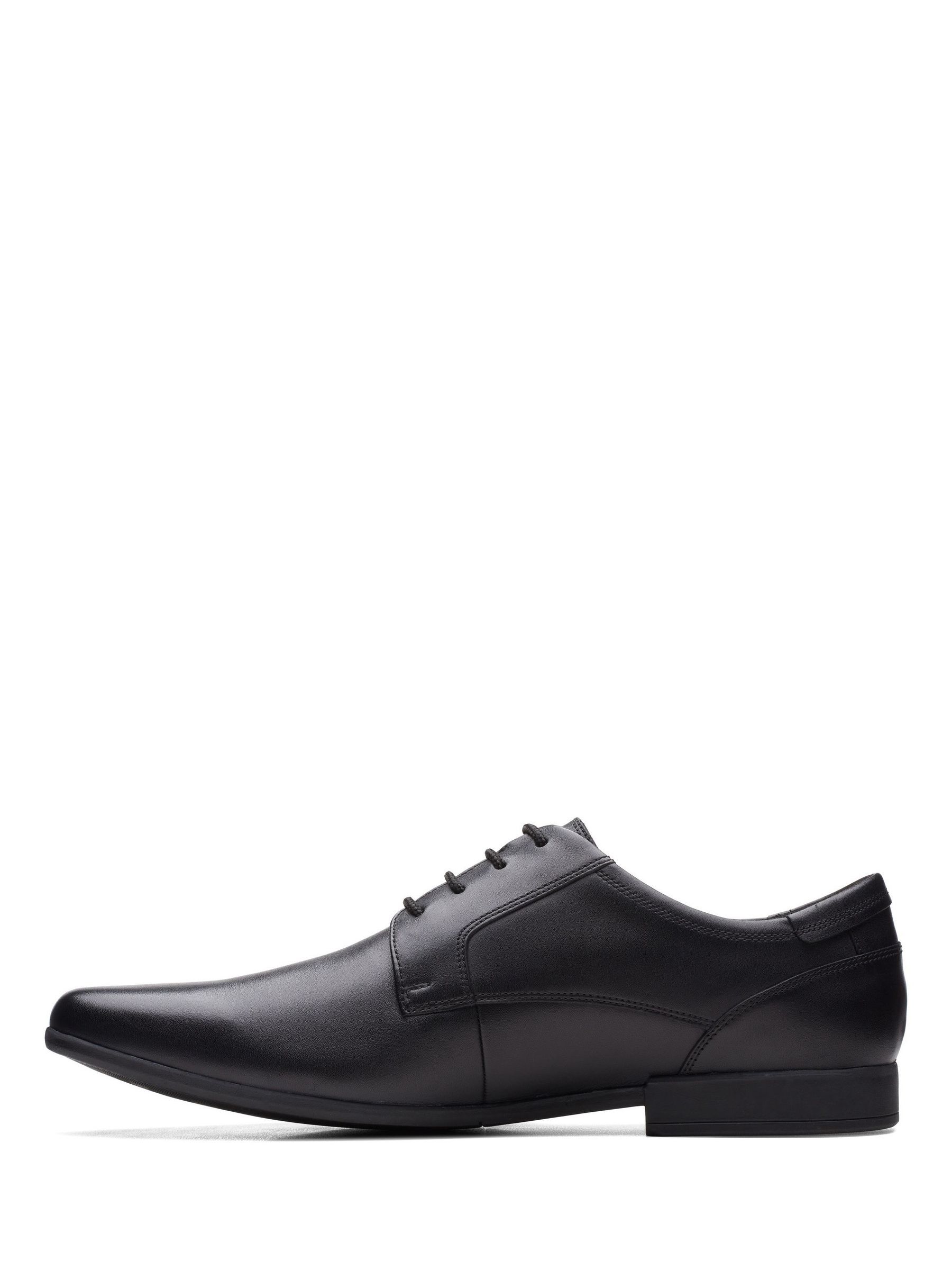 Buy Clarks Black Sidton Lace Leather Shoes from the Next UK online