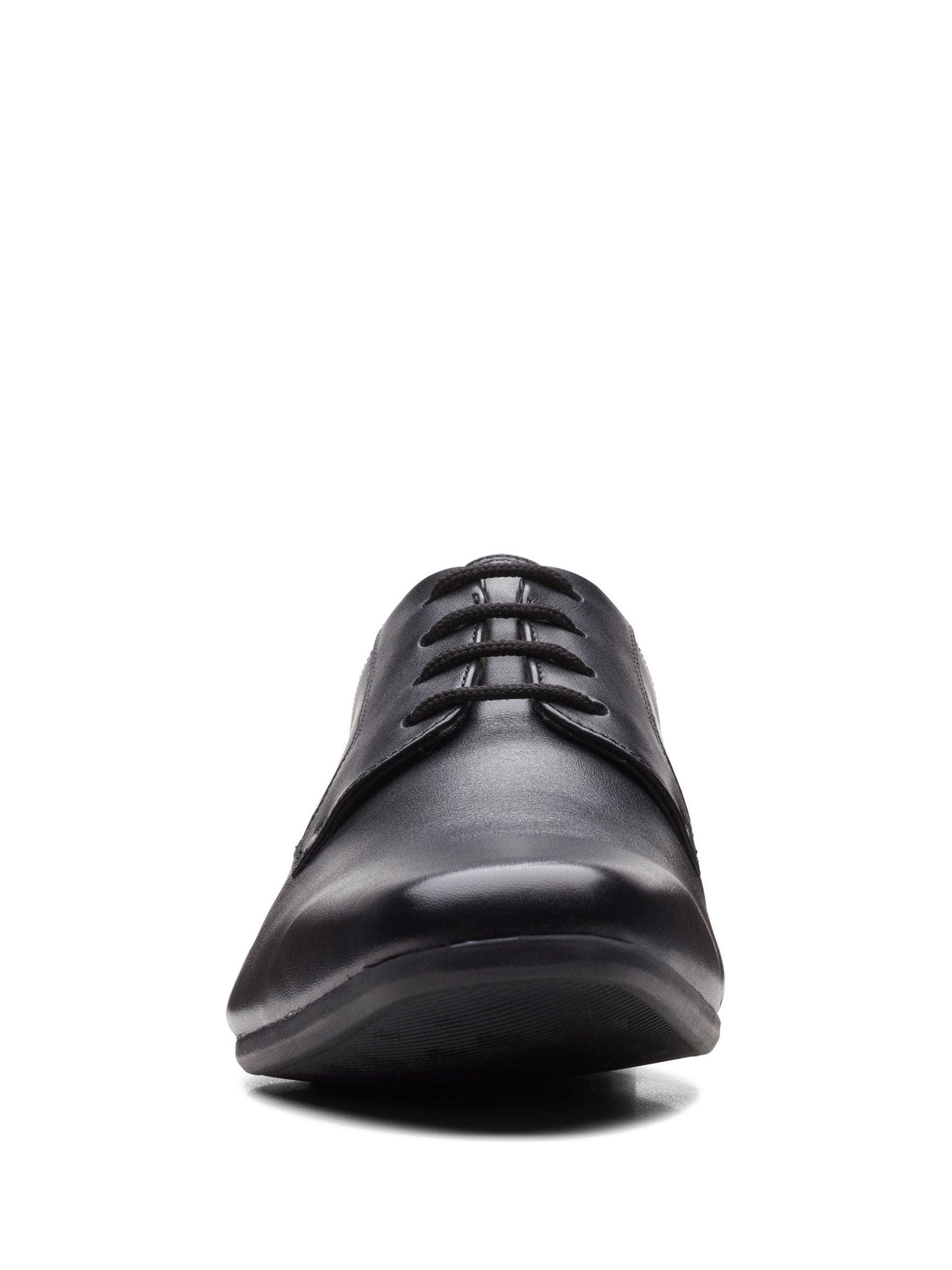 Buy Clarks Black Sidton Lace Leather Shoes from the Next UK online