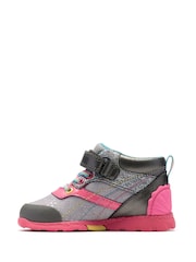 Clarks Silver Tidal2 Myth Toddler Boots - Image 2 of 6