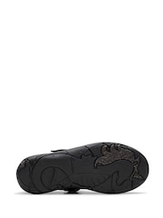 Clarks Black Relda Gem Kids Shoes - Image 6 of 8