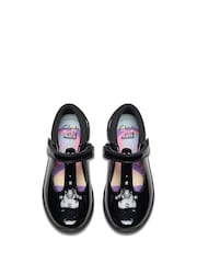 Clarks Black Relda Gem Kids Shoes - Image 7 of 8