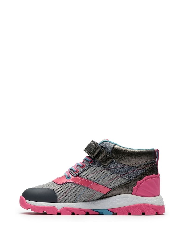 Clarks Silver Tidal2 Myth Kids Boots - Image 2 of 6 Clarks Silver Tidal2 Myth Kids Boots - Image 2 of 6