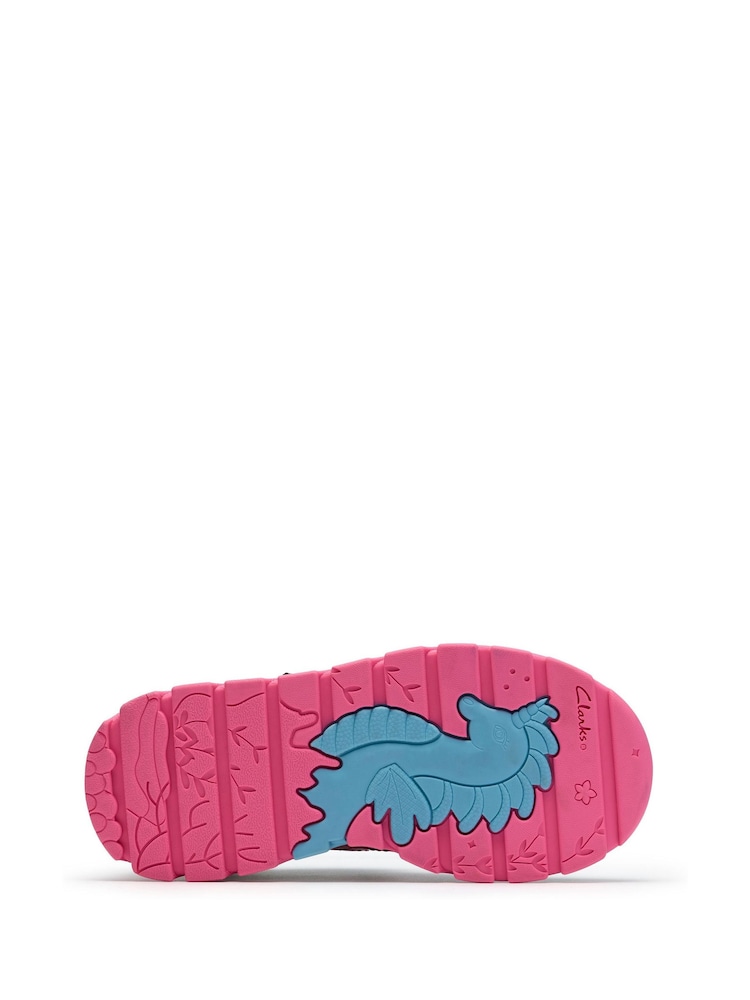 Clarks Silver Tidal2 Myth Kids Boots - Image 6 of 6