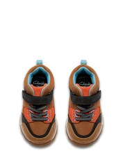 Clarks Brown Steggy2 Glow Toddler Boots - Image 4 of 6
