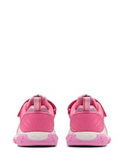 Clarks Pink Tidal Shell Kids Shoes - Image 5 of 6