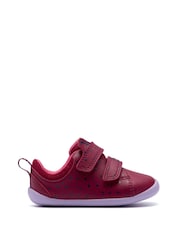 Clarks Red Pre Walker Wish Toddler Shoes - Image 1 of 6