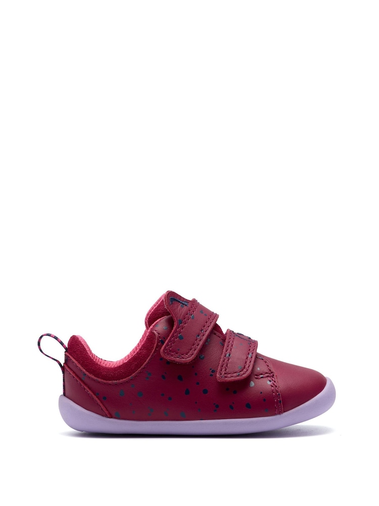 Clarks Red Pre Walker Wish Toddler Shoes - Image 1 of 6
