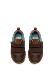 Clarks Brown Cove Den Toddler Shoes - Image 4 of 6