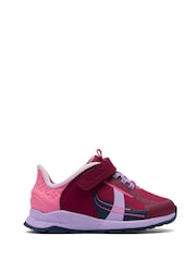 Clarks Red Selva Lane Toddler Shoes - Image 1 of 6