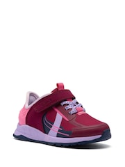 Clarks Red Selva Lane Toddler Shoes - Image 3 of 6