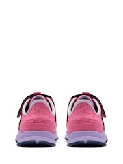 Clarks Red Selva Lane Toddler Shoes - Image 5 of 6