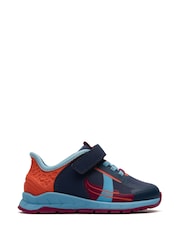 Clarks Blue Selva Lane Toddler Shoes - Image 1 of 6