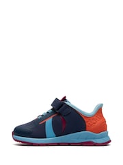 Clarks Blue Selva Lane Toddler Shoes - Image 2 of 6