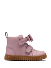 Clarks Pink Cove Sky Toddler Boots - Image 1 of 6