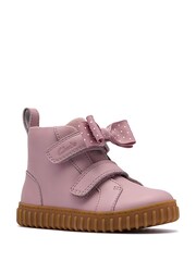 Clarks Pink Cove Sky Toddler Boots - Image 3 of 6