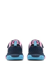 Clarks Blue Tidal Trail Kids Shoes - Image 2 of 6