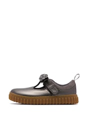 Clarks Brown Cove Bow Toddler Shoes - Image 2 of 6