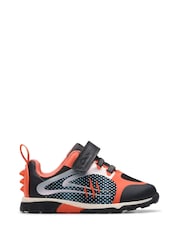 Clarks Black Steggy2 Fly Toddler Shoes - Image 1 of 6
