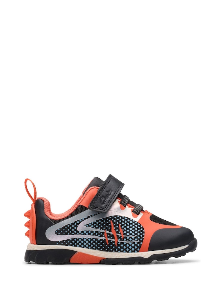 Clarks Black Steggy2 Fly Toddler Shoes - Image 1 of 6 Clarks Black Steggy2 Fly Toddler Shoes - Image 1 of 6