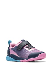 Clarks Blue Tidal Trail Toddler Shoes - Image 3 of 6