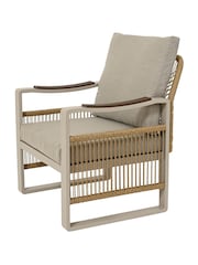 Outdoor Living Beige Montevideo 2 Seater Garden Furniture Set - Image 3 of 4