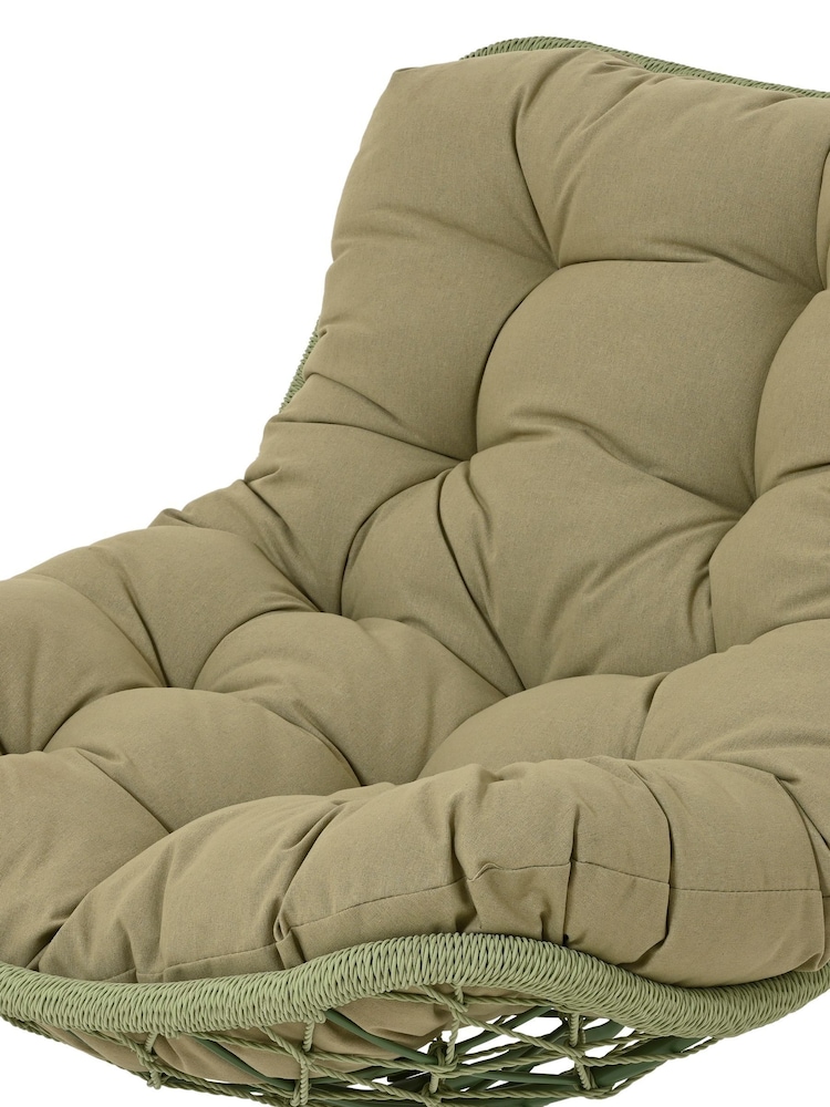 Outdoor Living Medellin Wicker Swivel Garden Chair - Image 3 of 3
