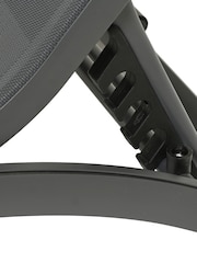 Outdoor Living Grey Farum Aluminium Sunlounger - Image 4 of 4