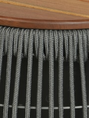 Outdoor Living Seville Acacia Storage 3-in-1 Side Table - Attēls 7 no 7