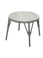 Outdoor Living 4 Piece Grey Evora Wicker Furniture Set - Image 4 of 4