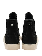 Ravel Black Suede Ankle Boots - Image 3 of 4