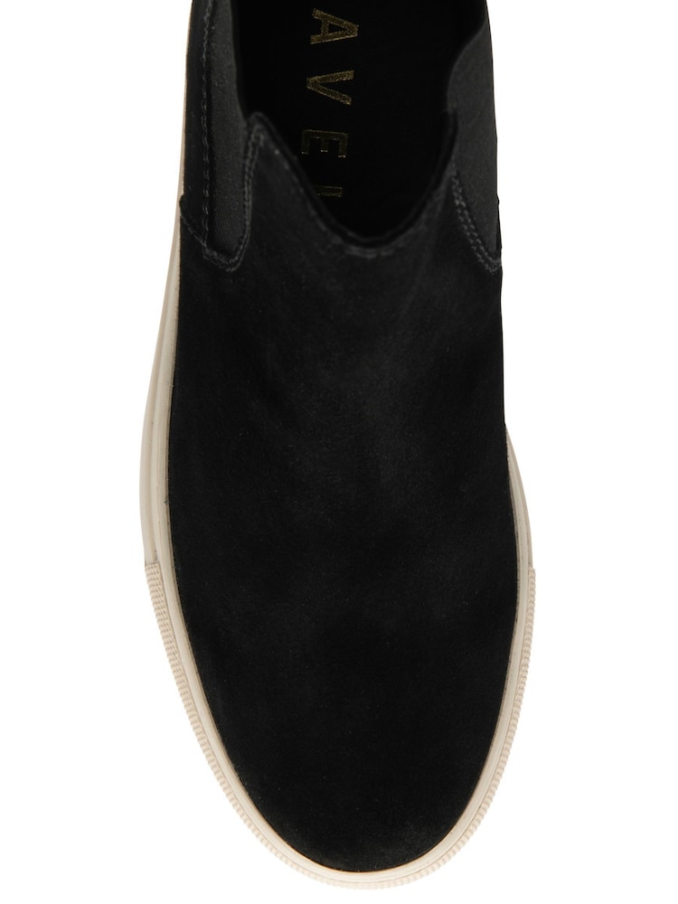 Ravel Black Suede Ankle Boots - Image 4 of 4 Ravel Black Suede Ankle Boots - Image 4 of 4