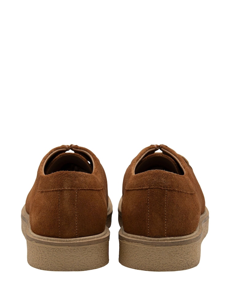 Castanho - Sapatos de camurça Ravel sem cadarço - Imagem 2 de 4