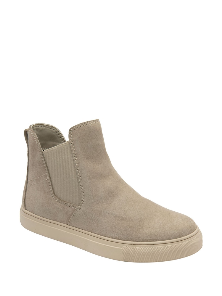 Ravel Grey Suede Ankle Boots - Image 1 of 4 Ravel Grey Suede Ankle Boots - Image 1 of 4