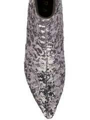 Ravel Shimmer Silver Pointed Toe Ankle Boots - Image 4 of 4