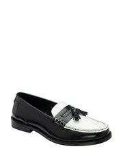 Ravel Black Leather Loafers - Image 1 of 4