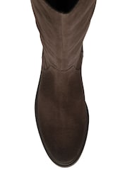 Ravel Brown Suede Knee High Boots - Image 4 of 4