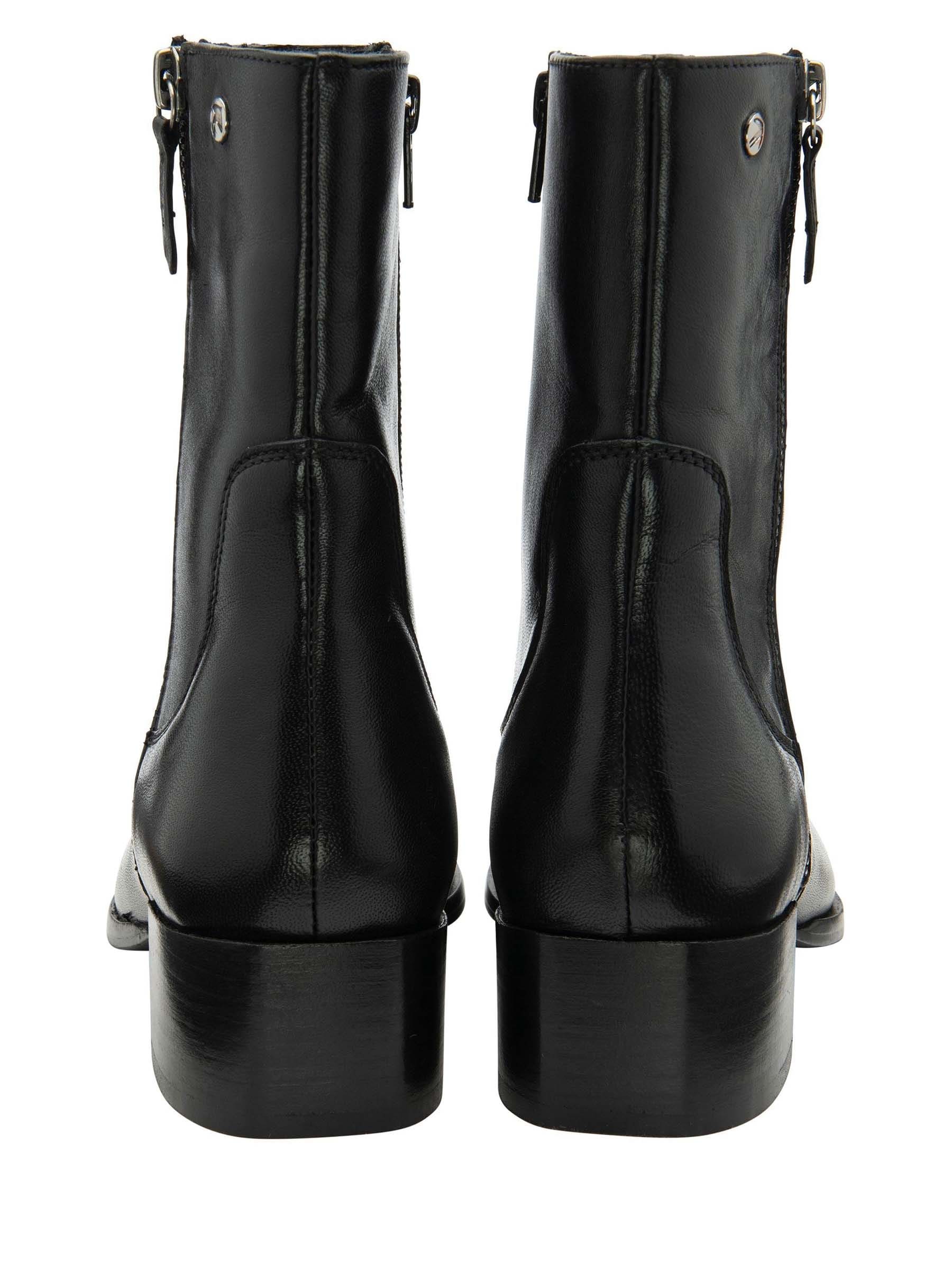Buy Ravel Black Leather Square Toe Ankle Boots from Next South Africa