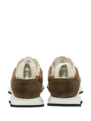 Ravel Natural Leather Lace-Up Trainers - Image 3 of 4