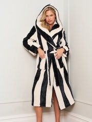 Jim Jam the Label Stripe Black Robe - Bild 3 von 5
