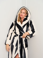 Jim Jam the Label Stripe Black Robe - Bild 5 von 5