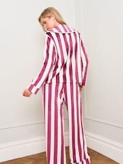 Jim Jam the Label Purple Stripe Pyjamas - Image 2 of 5